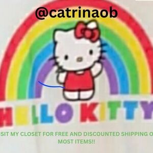 Hello Kitty Rainbow Wall Art
